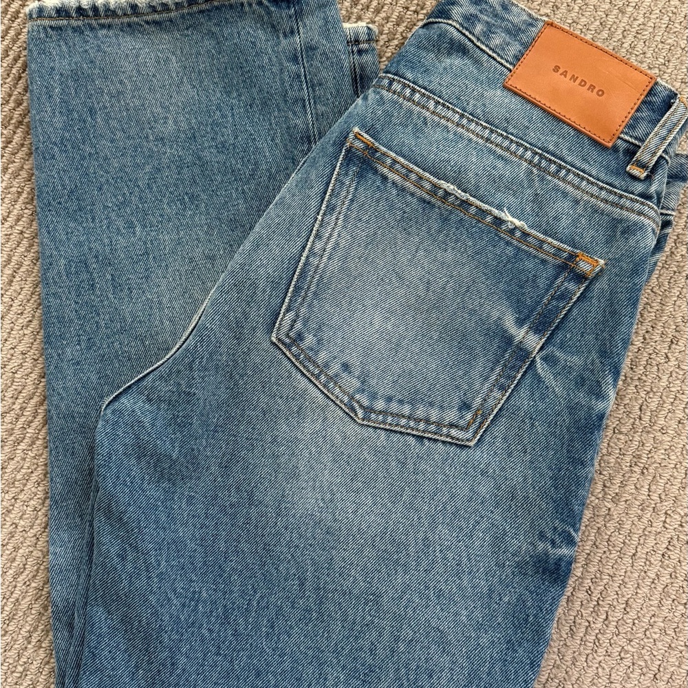 Sandro Denim Boyfriend Jeans